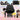 Dowinx キュートシリーズ LS-6655 (ブラックピンク) DOWINX.JP