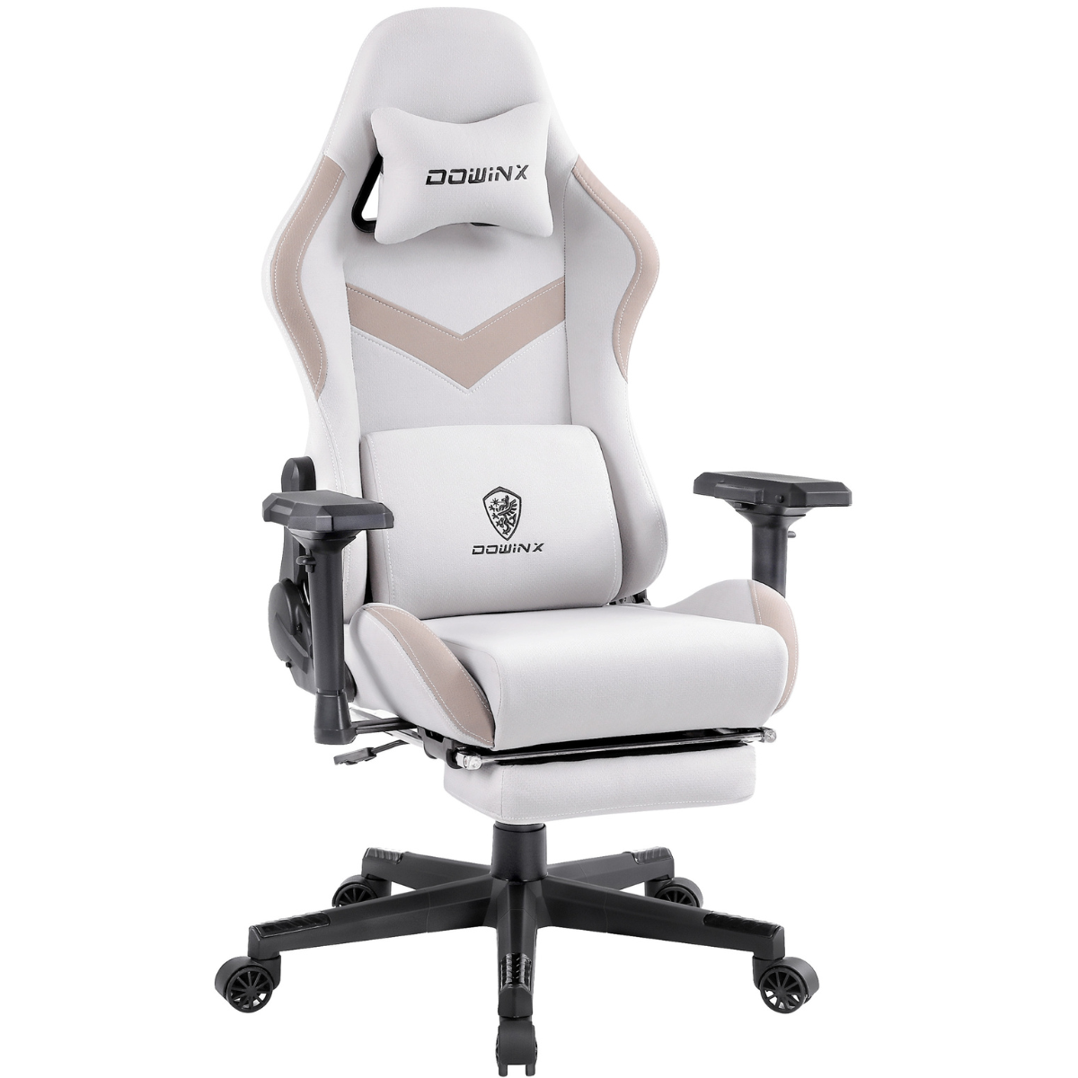 Dowinx ゲーミングチェア ファブリック オットマン付き オフィスチェア Dowinx ゲーミングチェア ファブリック オットマン付き オフィスチェア